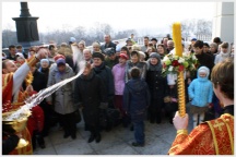 Пятница,суббота Светлой Седмицы. Водосвятный молебен в честь иконы Божией Матери &laquo;Живоносный источник&raquo; (24 апреля 2009 года)
