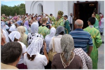 Престольный праздник в храме прп. Серафима Саровского г.Хабаровск (1 августа 2010 года)