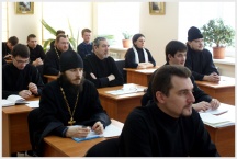 В Хабаровской духовной семинарии прошло очередное заседание Ученого совета. (29 декабря 2010 года)