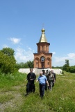 Посещение Большого Уссурийского острова группой по подготовке встречи мощей св.благоверного князя Александра Невского. 15 июня 2011г.