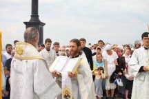 Престольный праздник в Спасо-Преображенском кафедральном соборе г. Хабаровска. 19 августа 2011г.