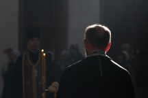 Крестовоздвиженье. Всенощное бдение в Спасо-Преображенском соборе г.Хабаровска. 26 сентября 2011г.