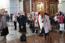 Крестовоздвиженье. Всенощное бдение в Спасо-Преображенском соборе г.Хабаровска. 26 сентября 2011г.