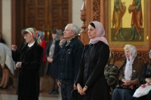 Крестовоздвиженье. Всенощное бдение в Спасо-Преображенском соборе г.Хабаровска. 26 сентября 2011г.