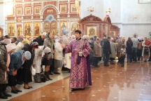 Крестовоздвиженье. Всенощное бдение в Спасо-Преображенском соборе г.Хабаровска. 26 сентября 2011г.