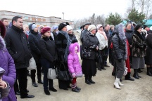 В поселкеПереяславка  совершен чин закладки  нового  храма в честь иконы Божией Матери «Споручница грешных». 12 ноября 2011г.