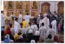 Торжество Православия в Хабаровске. Спасо-Преображенский кафедральный собор (16 марта 2008 года)